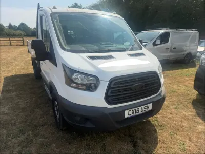 Used Ford Transit 130 HP (95 kW) 2018 White Van