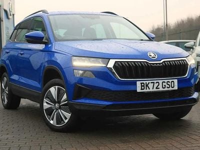 Energy blue Used 2022 Skoda Karoq SE Drive SUV | £16,895 (Fair price)