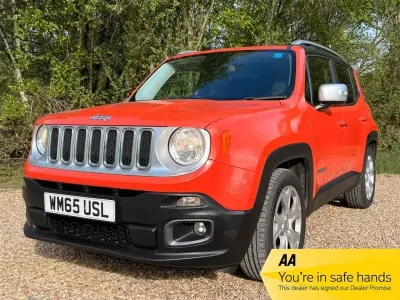Usado Jeep Renegade Limited 140 CV (102 kW) 2015 Naranja SUV