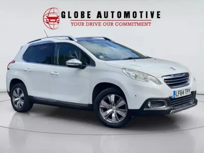 Begagnad Peugeot 2008 Allure 92 HK (67 kW) 2014 Vit SUV