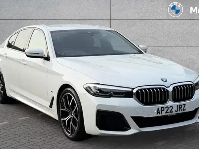 Used BMW 520 M Sport 190 HP (139 kW) 2022 Alpine white Sedan