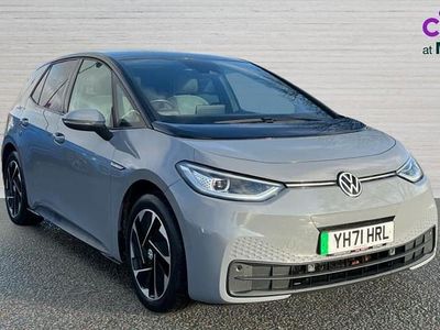 Used VW ID.3 Pro Performance 150 kW (204 HP) 2021 Grey Hatchback
