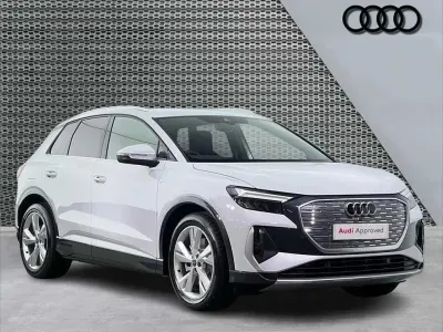 New Audi Q4 e-tron S-Line 206 kW (281 HP) 2026 White SUV