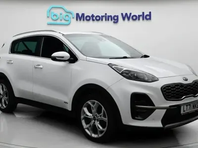 Used Kia Sportage GT-Line 177 HP (130 kW) 2021 White SUV