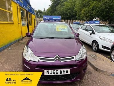 Used Citroën C3 PureTech 82 HP (60 kW) 2016 Purple Hatchback