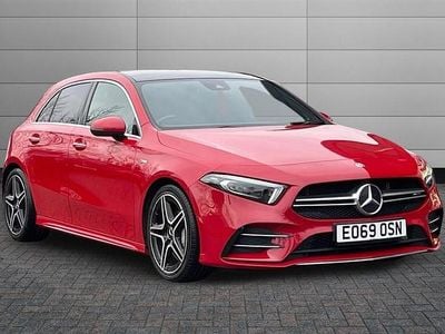 Used Mercedes A35 AMG Premium Plus 306 HP (225 kW) 2019 Red Hatchback
