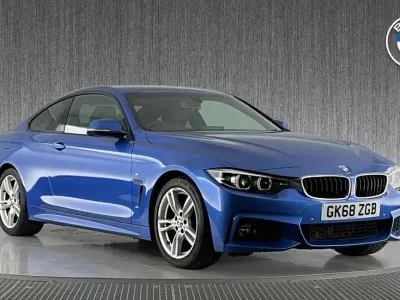 Used BMW 420 M Sport 181 HP (133 kW) 2018 Blue Coupe