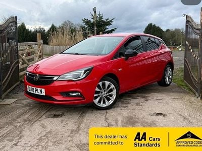 Used Vauxhall Astra Design Edition 2018 Red Hatchback