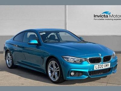 Used BMW 420 M Sport 184 HP (135 kW) 2020 Blue Coupe
