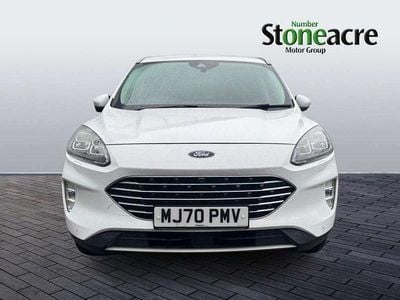 Used Ford Kuga Titanium 120 HP (88 kW) 2020 White SUV