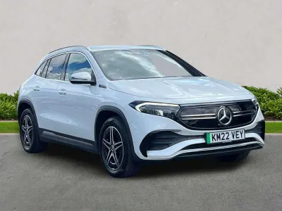 Used Mercedes EQA250 AMG line 139 kW (190 HP) 2022 White SUV