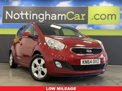 Used Kia Venga 123 HP (90 kW) 2014 Red Hatchback