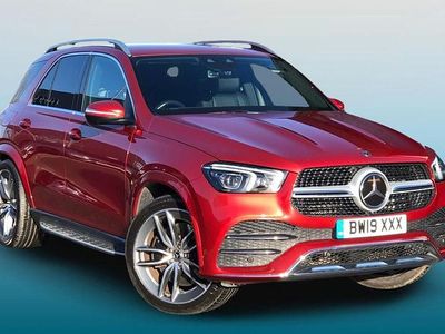Used Mercedes GLE450 AMG AMG line 2019 Red Estate