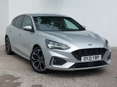 Used Ford Focus ST-Line X 125 HP (91 kW) 2021 Silver Hatchback
