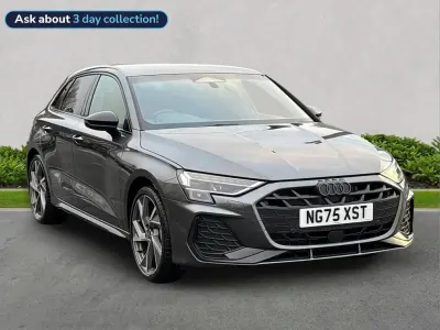 Used Audi A3 Black Edition 147 HP (108 kW) 2026 Grey Hatchback