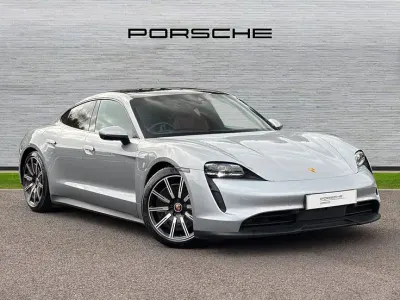 Used Porsche Taycan Performance Package 419 kW (571 HP) 2020 Silver Sedan