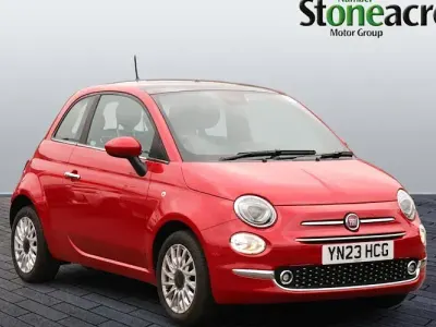 Used Fiat 500 69 HP (50 kW) 2023 Red Hatchback