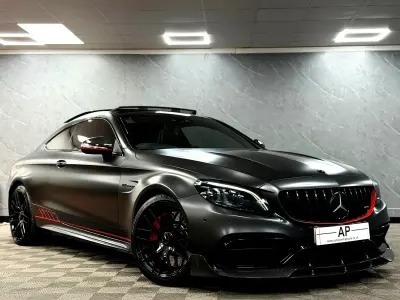 Used Mercedes C63S AMG Premium Plus 630 HP (463 kW) 2021 Grey Coupe
