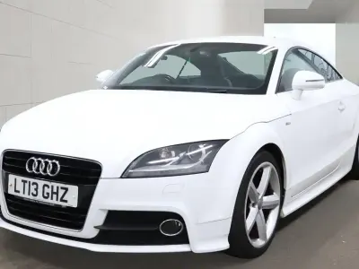 Used Audi TT S-Line 160 HP (117 kW) 2013 White Coupe