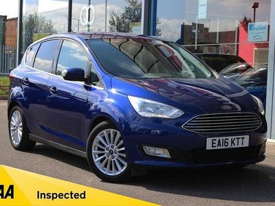 Second-hand Ford C-MAX Titanium 120 CP (88 kW) 2016 Albastru Monovolum