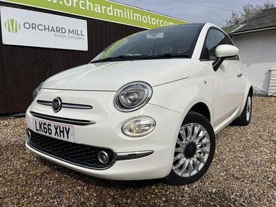 Used Fiat 500 Lounge 69 HP (50 kW) 2016 White Hatchback