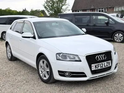Used Audi A3 150 HP (110 kW) 2012 White Hatchback