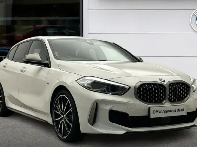 Used BMW M135 Comfort Edition 302 HP (222 kW) 2023 White Hatchback