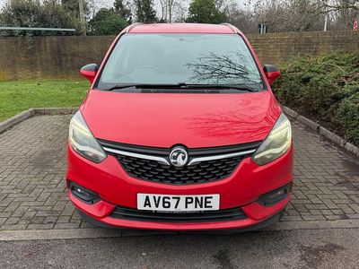 Used Vauxhall Zafira SRi 2017 Red MPV