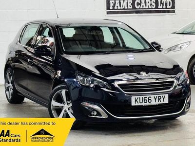 Second-hand Peugeot 308 Allure 130 CP (95 kW) 2016 Albastru Hatchback