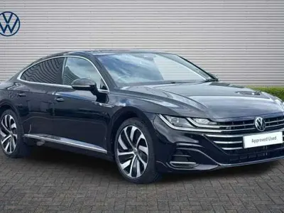 Used VW Arteon R-line 190 HP (139 kW) 2022 Black Hatchback