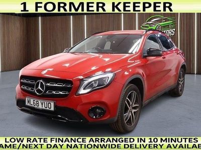 Used Mercedes GLA180 Urban 122 HP (89 kW) 2018 Red SUV