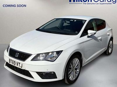 Used Seat Leon SE Dynamic 130 HP (95 kW) 2019 White Hatchback