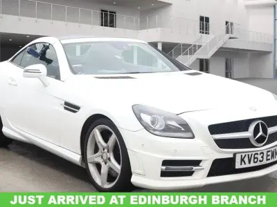 Used Mercedes SLK250 AMG 204 HP (150 kW) 2013 White Cabriolet