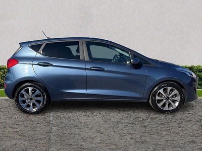 Used Ford Fiesta Trend 2021 Blue Hatchback