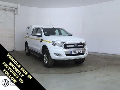 Begagnad Ford Ranger XLT 2019 Vit Pickup