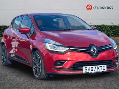 Begagnad Renault Clio IV Dynamique 90 HK (66 kW) 2017 Röd Halvkombi