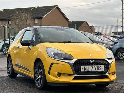 Used DS Automobiles DS3 Prestige 130 HP (95 kW) 2017 Yellow Hatchback