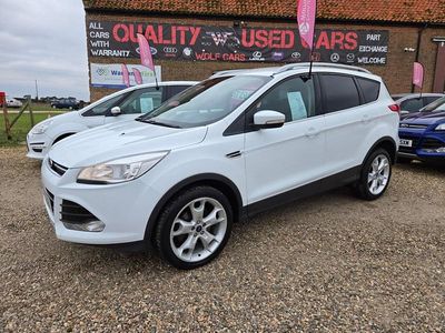 White Used 2013 Ford Kuga Titanium SUV | £5,995 (A bit pricey)
