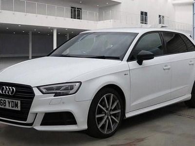Used Audi A3 Sportback Black Edition 150 HP (110 kW) 2018 White Hatchback