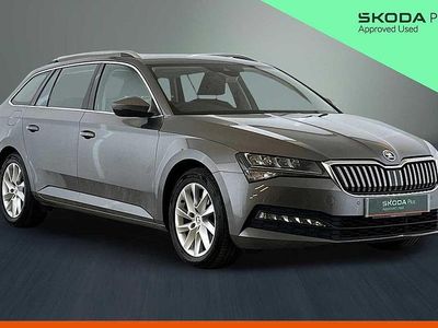 Used Skoda Superb SE 150 HP (110 kW) 2023 Graphite grey Estate