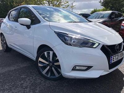 Usado Nissan Micra Tekna 92 HP (67 kW) 2021 Branco Citadino