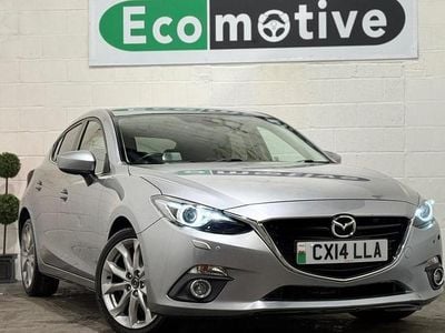 Silver Used 2014 Mazda 3 Inclusive Hatchback | £8,195 (Fair price)