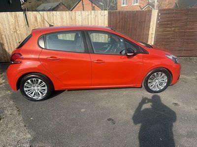 Used Peugeot 208 Active 2015 Orange Hatchback