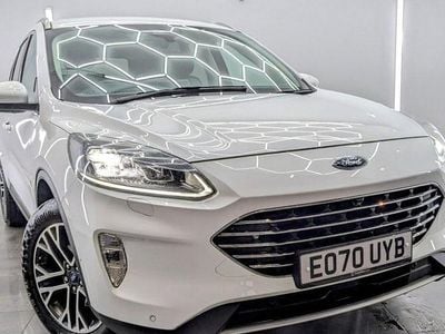 Used Ford Kuga Titanium 150 HP (110 kW) 2020 White SUV
