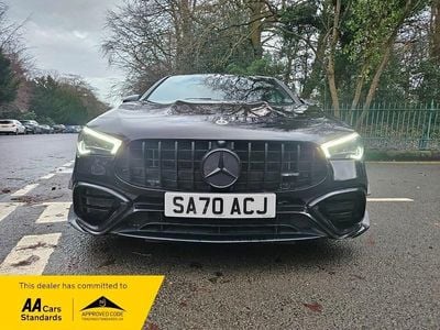 Used Mercedes CLA45 AMG AMG 421 HP (309 kW) 2020 Black Coupe
