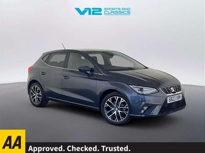 Begagnad Seat Ibiza XCELLENCE Lux 110 HK (80 kW) 2023 Grå Halvkombi