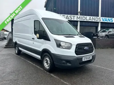 Used Ford Transit 130 HP (95 kW) 2019 White Van