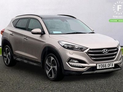 Beige Used 2016 Hyundai Tucson Premium SE SUV | £11,899 (Fair price)