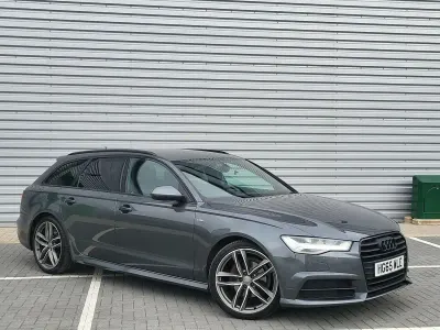 Used Audi A6 Black Edition 190 HP (139 kW) 2015 Grey Estate