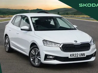 Used Skoda 110 R SE L 81 HP (59 kW) 2022 Moon white metallic Hatchback